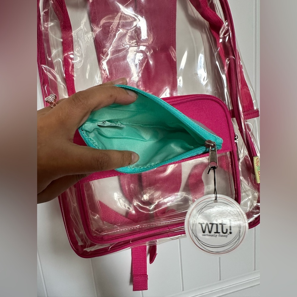 Viv & Lou Clear Backpack - Picture 2 of 6
